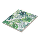 Oerwoud lekt keramische Tegel Tegeltje (Zijkant)