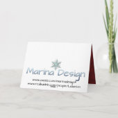 Oerwoud Leopard Christmas Kaart - rode editie (Achterkant)