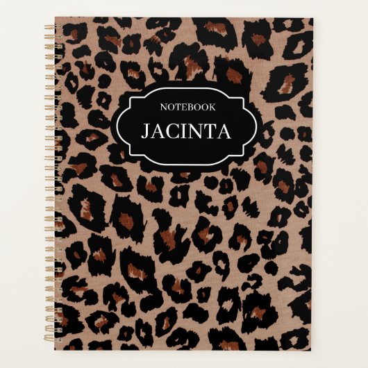 OERWOUD LEOPARD PRINT  12 maanden Planner (Voorkant)