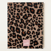 OERWOUD LEOPARD PRINT  12 maanden Planner (Achterkant)