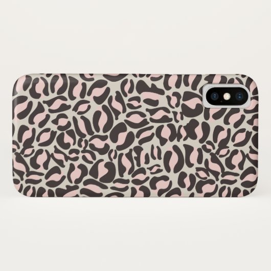 Oerwoud Leopard Print Pattern Roze Case-Mate iPhone Case (Achterkant (horizontaal))