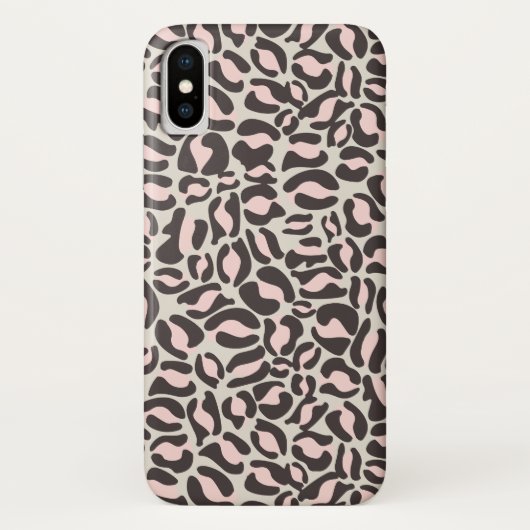 Oerwoud Leopard Print Pattern Roze Case-Mate iPhone Case (Achterkant)