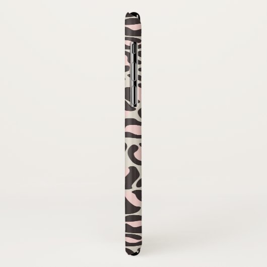 Oerwoud Leopard Print Pattern Roze Case-Mate iPhone Case (Achterkant/links)