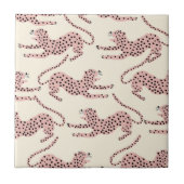 Oerwoud Leopard Tegeltje (Voorkant)