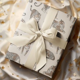 Oerwoud Leopard Wild Animal Pattern Cadeaupapier