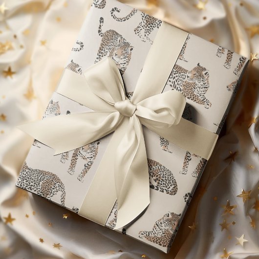 Oerwoud Leopard Wild Animal Pattern Cadeaupapier