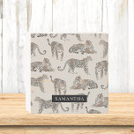 Oerwoud Leopard Wild Animal Pattern Houten Kist Print<br><div class="desc">Oerwoud Leopard Wild Animal Pattern</div>
