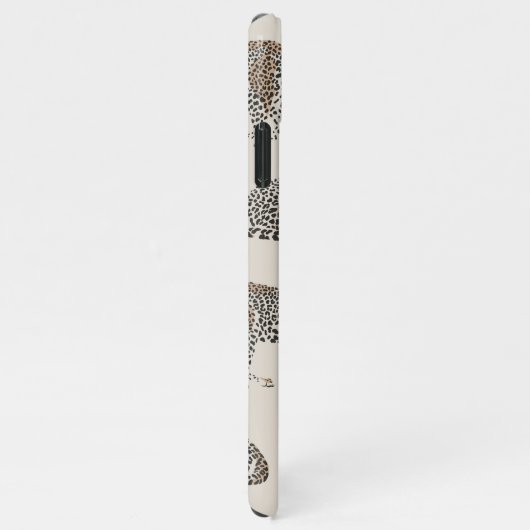 Oerwoud Leopard Wild Animal Pattern iPhone Hoesje (Rechterkant)