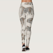 Oerwoud Leopard Wild Animal Pattern Leggings (Achterkant)
