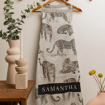 Oerwoud Leopard Wild Animal Pattern Schort<br><div class="desc">Oerwoud Leopard Wild Animal Pattern</div>