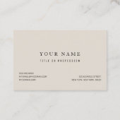 Oerwoud Leopard Wild Animal Pattern Visitekaartje (Achterkant)