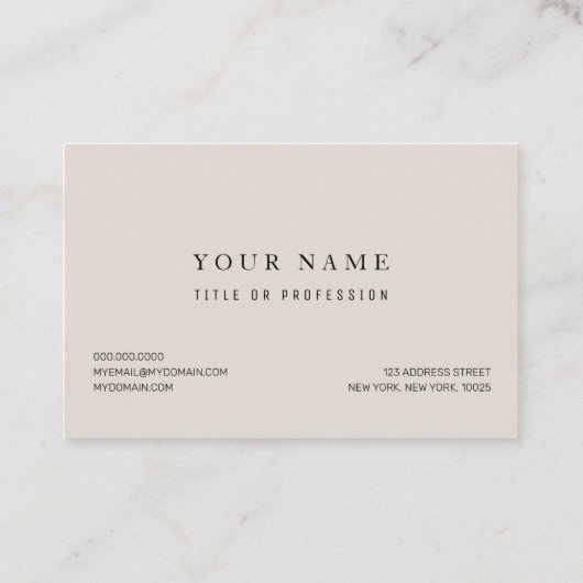 Oerwoud Leopard Wild Animal Pattern Visitekaartje (Achterkant)