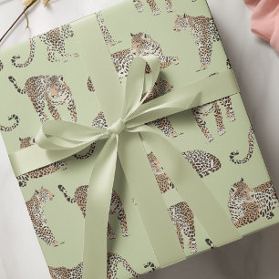 "Oerwoud Leopard Wrapping Paper   Wild Animal Prin Cadeaupapier