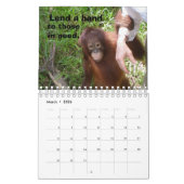Oerwoud Lessons-kalender voor wilde dieren Kalender (Mar 2026)