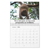 Oerwoud Lessons-kalender voor wilde dieren Kalender (Jan 2026)