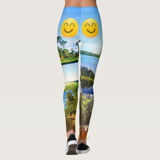 Oerwoud Lichte CG-Leggings Leggings (Achterkant)