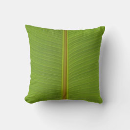 Oerwoud Lime Green Tropical Palm Leaf Texture Kussen