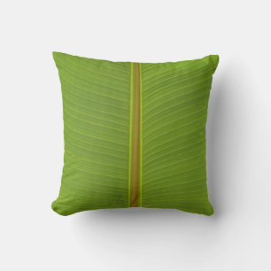 Oerwoud Lime Green Tropical Palm Leaf Texture Kussen