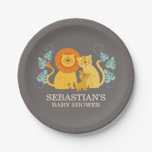 Oerwoud Lion Baby shower bord