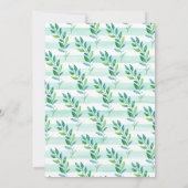 Oerwoud Lion BINGO Baby shower Game Kaart (Achterkant)