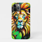 Oerwoud Lion Pop Art Design Case-Mate iPhone Case (Achterkant)