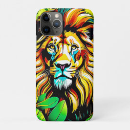 Oerwoud Lion Pop Art Design Case-Mate iPhone Case