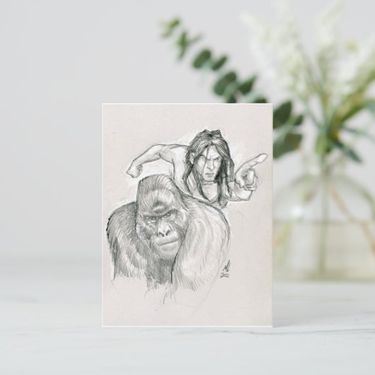 Oerwoud Lord Briefkaart (Staand voorkant)