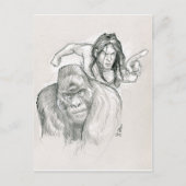 Oerwoud Lord Briefkaart (Voorkant)