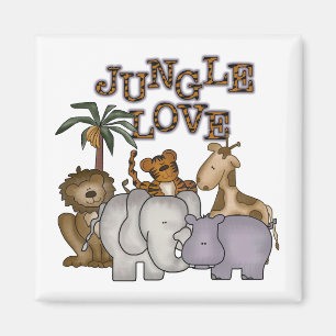 Oerwoud Love Tshirts and Gifts Magneet