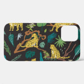 Oerwoud Luipaarden: Wildlife Illustraties Case-Mate iPhone Case (Achterkant (horizontaal))