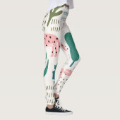 Oerwoud, luipaardprint, . leggings (Rechts)