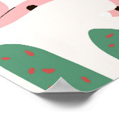 Oerwoud, luipaardprint, . poster (Hoek)