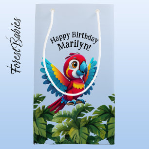 Oerwoud Macaw Safari Parrot Bird uit het tropische Klein Cadeauzakje