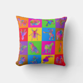 Oerwoud Madness 9 Inch Blocks Cheater Quilt Kussen