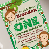 Oerwoud Mapkey Safari Animal Kinderen van Birthday Kaart