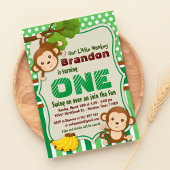 Oerwoud Mapkey Safari Animal Kinderen van Birthday Kaart