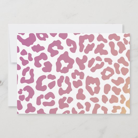 Oerwoud Meisje 2e Verjaardag Safari Twee Wild Foto Kaart (Achterkant)