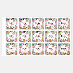 Oerwoud meisjes dank je labels