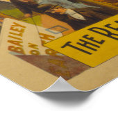 Oerwoud Menagerie bij Olympia Circus Poster (Hoek)