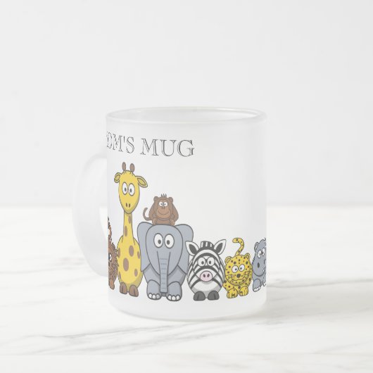 OERWOUD "MOK MOM" MATGLAS KOFFIEMOK (Voorkant links)