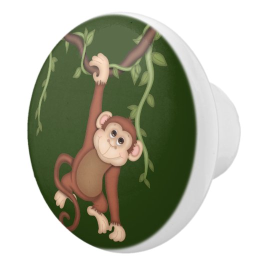 Oerwoud monkey Dresser Drawer Knop (Rechts)