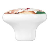 Oerwoud Monkey & Giraffe Safari Slaapkamer Kinderk Keramische Knop (Zijkant)