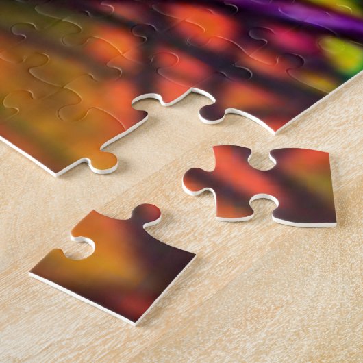 Oerwoud Monkey Jigzaag Puzzle Legpuzzel (Zijkant)