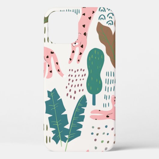 Oerwoud naadloos patroon Case-Mate iPhone case (Achterkant)