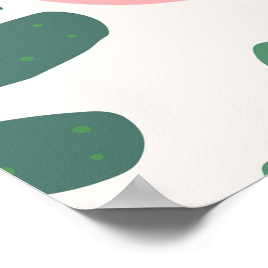 Oerwoud naadloos patroon poster (Hoek)