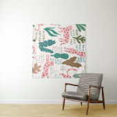 Oerwoud naadloos patroon wandkleed (In Situ (horizontaal))