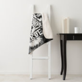 Oerwoud Nursery Bengal Tiger Blue Eyes Pattern Sherpa Deken (In situ)