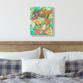 Oerwoud Nursery Decor Canvas Afdruk (Insitu (Slaapkamer))