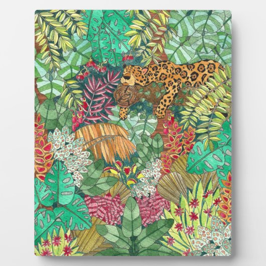 Oerwoud Nursery Decor Fotoplaat (Voorkant)