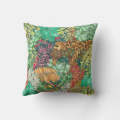 Oerwoud Nursery Kussen (Achterkant)